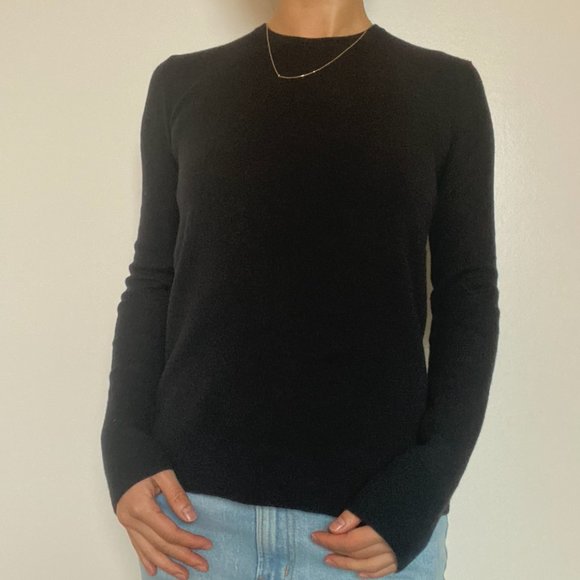 *sold* Prada Black Merino Wool Sweater - Picture 1 of 6